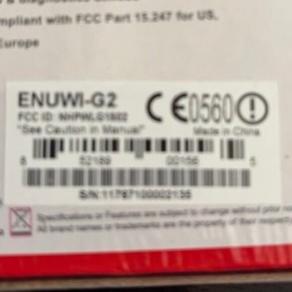 Encore ENUWI-G2 Wireless Adapter 802.1b/g USB 2.0 up to 54mbps Wpa2 NIB Seal NEW - Picture 3 of 3